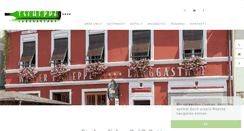 Desktop Screenshot of langgasthof-tscheppe.at