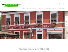 Tablet Screenshot of langgasthof-tscheppe.at